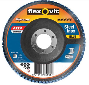 Flexovit 100x16mm Z120 FLAP DISC - 78072761274