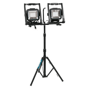 Makita 18V/240v Dual Led Work Light & Tripod Combo