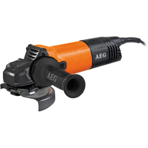 AEG 1100W 125mm Angle Grinder with 15 Piece Accessory Kit - WS11-125KIT15