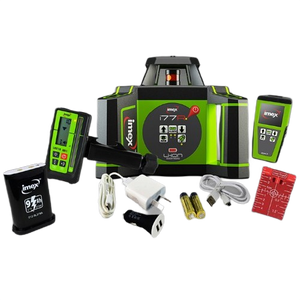 iMEX Rotating Laser Level Red Beam 600m Range - 012-I77R