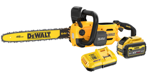 DeWalt FLEXVOLT 54V 45cm Chainsaw 1x9Ah KIT (w/ Hard Carry Case) - DCMCS574X1-XE