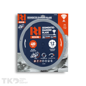 Redline Diamond Blade Segmented 400mm - RL425032