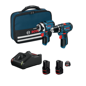 Bosch 2 Piece 2.0Ah 12V Combo Kit - 0615990L1G
