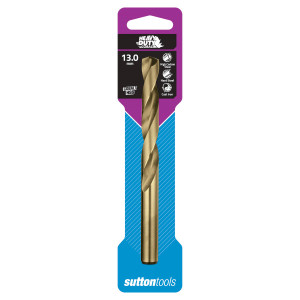 Sutton Drill Bit HSS Cobalt Jobber 13.0mm - D1081300