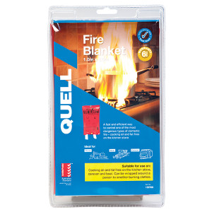 Quell Fire Blanket Fibreglass 1x1m - Q107464