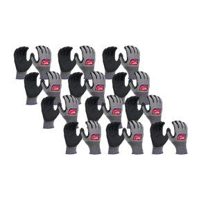 Milwaukee Glove 12 Pack Cut F(7) High Dexterity Nitrile Dipped L 12 Pack - 48737012A Milwaukee Glove 12 Pack Cut F(7) High Dexterity Nitrile Dipped L 12 Pack - 48737012A