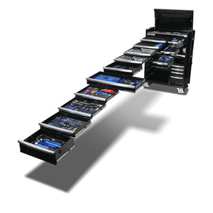 Special Order - Kincrome Contour® Workshop Tool Kit 17 Drawer 42" 948 Piece Black - K1963B