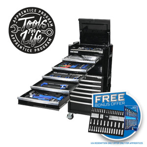 Special Order - Kincrome Contour® Workshop Tool Kit 11 Drawer 29" 307 Piece Black - P1821B