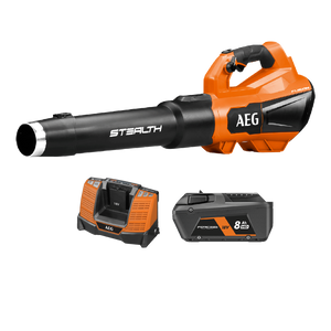 AEG FUSION Stealth Blower 8Ah Combo Kit - A18FBLW28