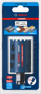 Bosch Expert Holesaw Tough Material Carbide 44mm 60mm Length - 2608900426