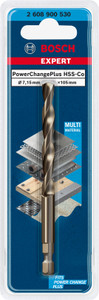 Bosch Expert Power Change Plus Drill Bit  HSS-Co  7.15x105mm  - 2608900530
