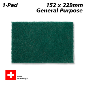 Sia Non Woven Pad 6120 152x229mm Green General - F03E02DD6P