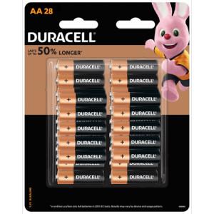Duracell Coppertop AA Batteries 28pk - MN1500B28