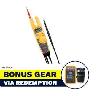 Fluke Voltage Continuity Tester 1000V - FLUT51000 Fluke Voltage Continuity Tester 1000V - FLUT51000