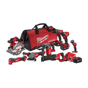 Milwaukee M18 FUEL™ 8 Piece Power Pack 8A4 - M18FPP8A4503B