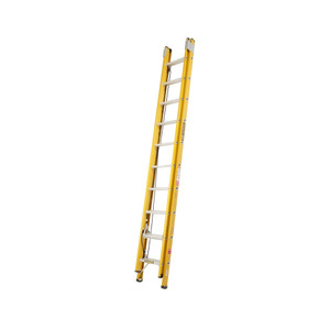 Order In - Gorilla Extension ladder with pole-mount 3.1-5.3m (10-17ft) Fibreglass 130kg Industrial - FELP10/17-I
