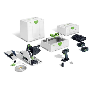 Order In - Festool 2 Piece Combination Kit 18V 5.0Ah Bluetooth - 578505
