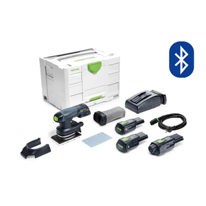Festool Sander Orbital 1/4 Sheet 80mm X 133mm 18V RTSC400 Set In Systainer - 578136