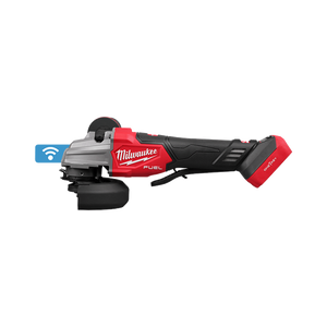 Milwaukee M18 FUEL ONE-KEY Angle Grinder with Dual-Trigger Braking + Deadperson Paddle Switch 125mm Skin Only - M18FSAGES1250
