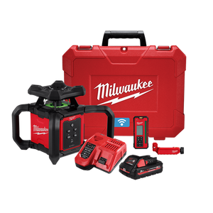 Order In - Milwaukee M18™ Interior Single Slope Rotary Laser 305m Kit - M18RL305-301C