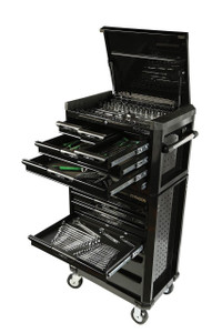 Typhoon 13 Draw Black 280 Pce AF & Metric Tool Kit - 9000TB