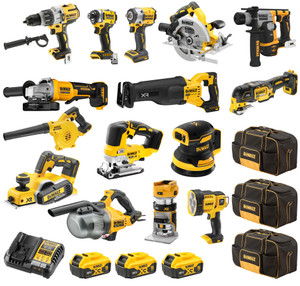 Dewalt 18V XR 15 Piece Combo Kit 5.0Ah - DCZ1585P3-XE