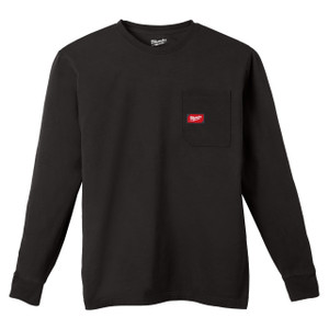 Order In - Milwaukee GRIDIRON Pocket Tee Long Sleeve Black - 606B