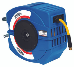 Order In - Alemlube Rewinda Air Hose Reel 1/2" X 20M Blue Cover - AR1220CAB