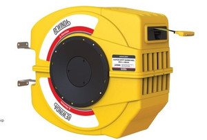 Order In - Alemlube Rewinda Barrier Reel Caution Yellow/Black Tape 30M Yellow Cover - AR30CBRY