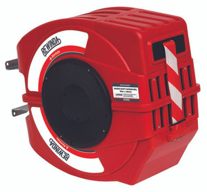 Order In - Alemlube Rewinda Barrier Reel Danger Red/White Tape 30M Red Cover - AR30DBRR