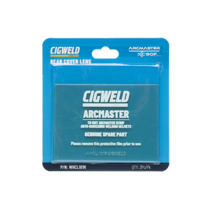 Order In - Cigweld Arcmaster XC90F Rear Cover Lens Pack of 3 - WHCL101R
