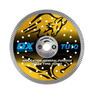 Order In - OX Premium Turbo Segmented Blade 230mm Universal/Hard - OX-TU10-9