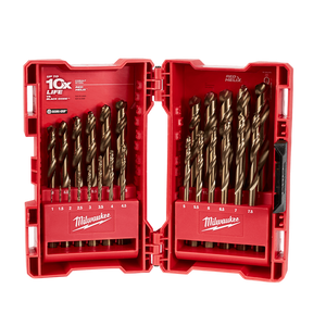 Milwaukee Mil Red Helix Cobalt Drill Bit 25Pc Kit - 48892531