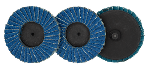 Josco Flap Disc Zirconia 50mm 60g Quick Change 3 Pk - JS2012