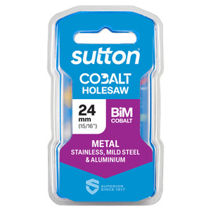 Sutton Holesaw Cobalt BiMetal 24mm 15/16" - H1250240