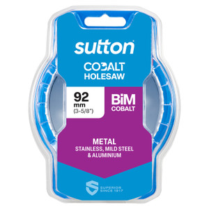 Sutton Holesaw Cobalt BiMetal 92mm 3-5/8" - H1250920