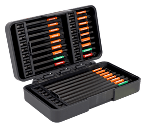 Bahco 1/4” Impact Torsion Bit Set for Phillips/TORX®/Robertson/Hex Head Screws 27 Pcs - 66IM/27-1