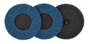 Josco Flap Disc Zirconia 76mm 80g Quick Change 3 Pk - JS2113