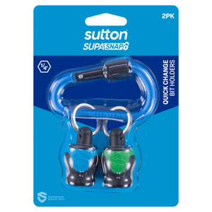 Sutton SupaSnap Quick Change Bit Holder 2 Pack - S239H02A