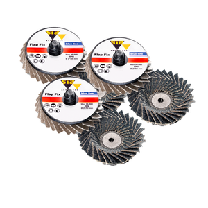 Sia Zirconia Abrasives 2824 Flap Disc Quick Connect R-Type 50MM 6 Pack P60- F03E02DE1Z