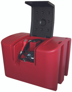 Order In - Alemlube Portable & Lockable Diesel Storage Dispensing Pump Kit Tank 600L - L60040PA
