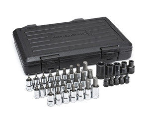Gearwrench Socket Set Drive Standard Hex E-Torx® & Torx® Bit SAE/Metric 36 Piece 1/4", 3/8" & 1/2" - 80726