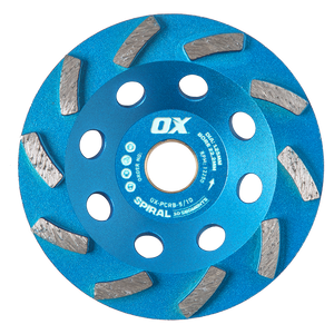 OX Ultimate Radial Segment Grinding Cup 5" 125MM 10 Segments - OX-UCRB-5/10