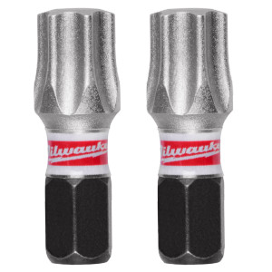 Order In - Milwaukee SHOCKWAVE™ Power Bit Torx T45 50mm (2") 2PK - 48326000