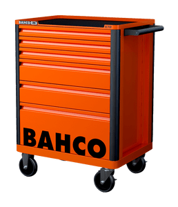 Bahco E72 Storage HUB Tool Trolley With 6 Drawers Orange 693x510x955 MM 26" - 1472K6