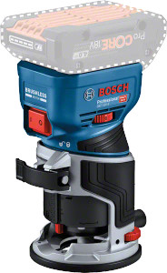 Bosch 18V 6/8mm 1/4'' Router Kit GKF 18V-8 - 06016C2070