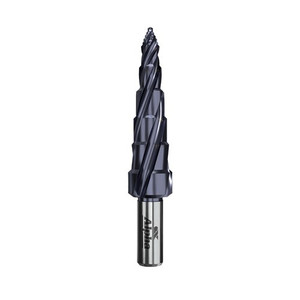 Order In - Alpha ONSITE Plus Deep Cut Step Drill 4 Flute 9-19 MM 7 Steps AlCrN Coated - 9STM9-19DSD