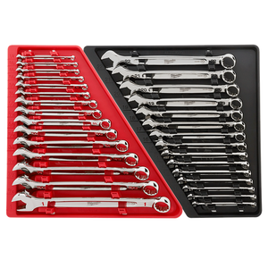 Milwaukee Combination Wrench Set Metric & SAE 30 Piece - MWRE30