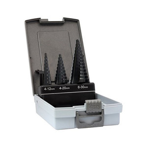 Order In - Alpha ThunderMax Step Drill Set Straight Flute Metric - STPSET3TM