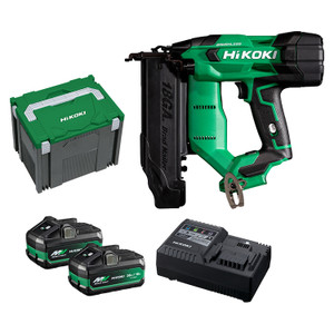 Order In - Hikoki 18V Brushless 18GA C1 50mm Brad Nailer Kit - NT1850DA(HRZ)